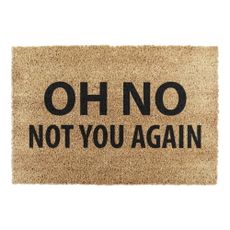 Rohožka z kokosového vlákna 40x60 cm Not You Again – Artsy Doormats