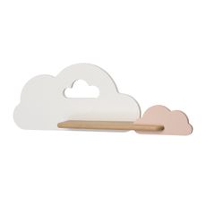 Detská lampička CLOUD LED Candellux Bílá