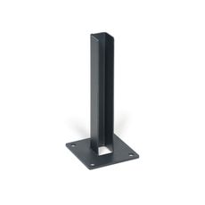 Stĺpik pre plotové panely s pätkou, 1513 mm, rohový