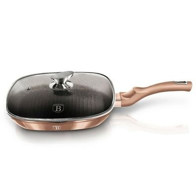 Berlinger Haus Grilovacia panvica s pokrievkou Rosegold Metallic Line, 28 cm