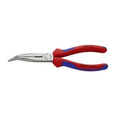 Polkruhové kliešte s čepeľami (so zobákom) 200 mm KNIPEX 26 22 200 - leštená hlava, viaczložkové puzdrá