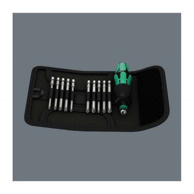 Wera 059299 Kraftform Kompakt 41 1/4" a vymeniteľný držiak noža (sada 11 dielov)