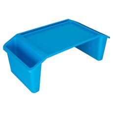 IKO Mini stolík s organizérom - modrý