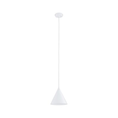 Luster na lanku FABO 1xE27/15W/230V biela