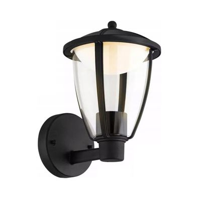 LED Vonkajšia nástenná lampa LED/6W/230V IP44 čierna