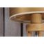 Duolla - Stolná lampa WOOD BOHO 1xE27/15W/230V pr. 25 cm medená/hnedá/béžová