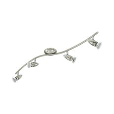Eglo 78025 - LED Bodové svietidlo MAGNUM 4xGU10/3W/230V 3000K matný chróm