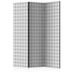 Paraván Dogtooth Check Dekorhome 135x172 cm (3-dielny)