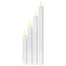 Eglo 410026 - SADA 4x LED Sviečka FLAMME LED/1xAAA biela