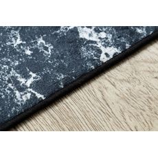Dywany Łuszczów , Kusový koberec ANDRE Marble 1124, 80x150, čiernobiela, chodba / predsieň