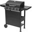 Plynový gril BBQ 4 horáky čierny