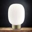 LED Stmievateľná dotyková stolná lampa LATTE LED/1,8W/5V USB 2000 mAh zlatá/biela