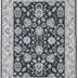 Diamond Carpets koberce Ručne viazaný kusový koberec Diamond DC-98 JN Black / ivory - 120x170 cm