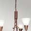 Elstead EM3-COPPER - Luster na reťazi EMILY 3xE14/40W/230V