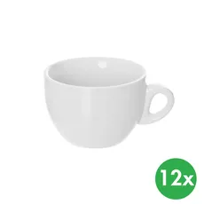 Hrnček MONA Cappuccino, 0,21 l, porcelán, 12 ks