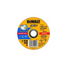 Dewalt Rezný kotúč na rezanie nerezovej ocele - Plochý 125x22.3x1.6mm
