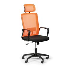 Kancelárska stolička BASE PLUS 1+1 ZADARMO, oranžová