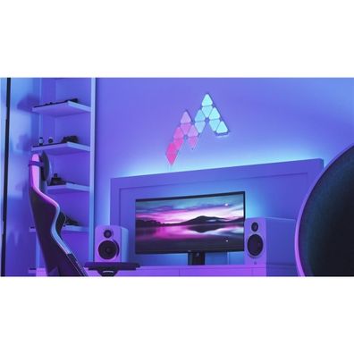 Nanoleaf NL48-1001TW-10PK - SADA 10x LED RGB Stmievateľný panel TRIANGLES LED/0,5