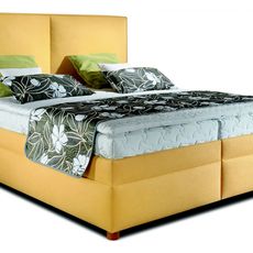 Čalúnená manželská posteľ box spring polo 160/180x200cm - výber poťahu