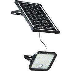 LED solárny reflektor so senzorom LED/30W/6,4V/6400K