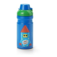 Modrá detská fľaša 390 ml Rocket – LEGO®