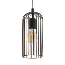 Eglo 49643 - Luster na lanku ROCCAMENA 6xE27/60W/230V