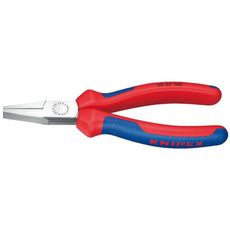 Ploché kliešte 140 mm KNIPEX 20 02 140 - leštená hlava, viaczložkové puzdrá