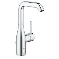 Vysoká umývadlová batéria Grohe Essence New s výpusťou chróm 32628001