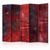 Paraván Red Concrete Dekorhome 135x172 cm (3-dielny)