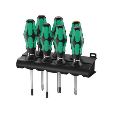 Wera 320540 Skrutkovače Kraftform Plus Lasertip 335/350/367/7 (sada 7 kusov + stojan)