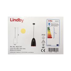 Lindby - Luster na lanku TOLA 1xE27/60W/230V