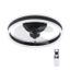 Brilagi-LED stmievateľné svietidlo s ventilátorom LED/30W/230V 3000-6500K čierne