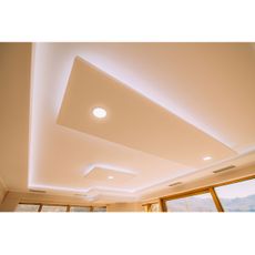 LED Kúpeľňové podhľadové svietidlo VEGA LED/18W/230V 3800K pr. 22,5 cm IP44 biela