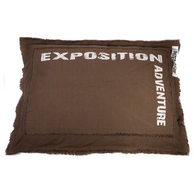 Luxusný vankúš pre psa Lex & Max Adventure 100 x 70 cm | hnedý