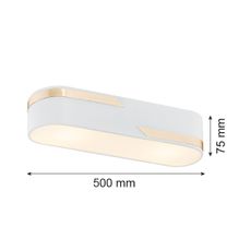 Argon 6003 - Stropné svietidlo TONI 3xE27/15W/230V biela/zlatá