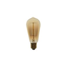 Priemyselná dekoračná stmievateľná žiarovka SELEBY ST58 E27/60W/230V 2200K