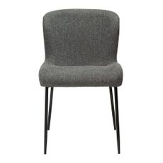 Tmavosivá jedálenská stolička DAN-FORM Denmark Glam
