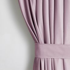 Záves AmeliaHome Velvet 140x245 cm ružový, velikost 140x245