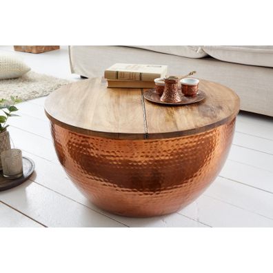 Estila Exkluzívny konferenčný stolík Hammerblow v štýle art-deco 60cm
