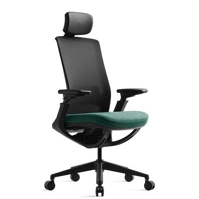 Kancelárska ergonomická stolička ROLY — sieť, látka, čierna / viac farieb Zelená