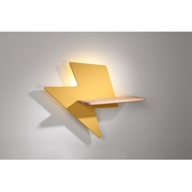 LED Detské nástenné svietidlo s poličkou LIGHTNING LED/4W/230V