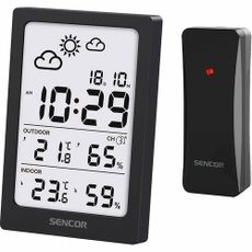 Sencor SWS 2300 B meteorologická stanica, čierna
