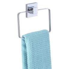 Držiak na uteráky bez nutnosti vŕtania Wenko Vacuum-Loc Ring, až 33g
