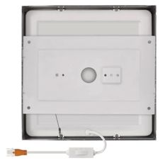 LED Stropné svietidlo LED/21W/230 3000/3500/4000K 22,5x22,5 cm chróm