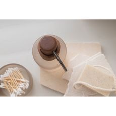 Béžový sklenený dávkovač mydla 310 ml Modest – Mette Ditmer Denmark
