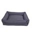 Luxusný pelech pre psa Lex & Max Berlin 80 x 65 cm | tmavosivý