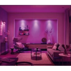 Philips - SADA 3x LED RGB Stmievateľné podhľadové svietidlo Hue 1xGU10/5,7W/230V