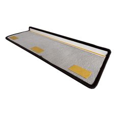 Vopi Nášľapy na schody Laguna krémová obdĺžnik, samolepiaca - 25x80 obdĺžnik (rozmer vrátane ohybu)