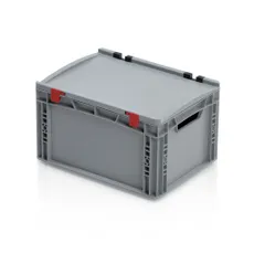 Plastová prepravka s vekom 400 x 300 x 235 mm