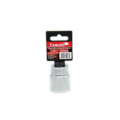 1/2" šesťhranná objímka 27 mm TVARDY (10/50)